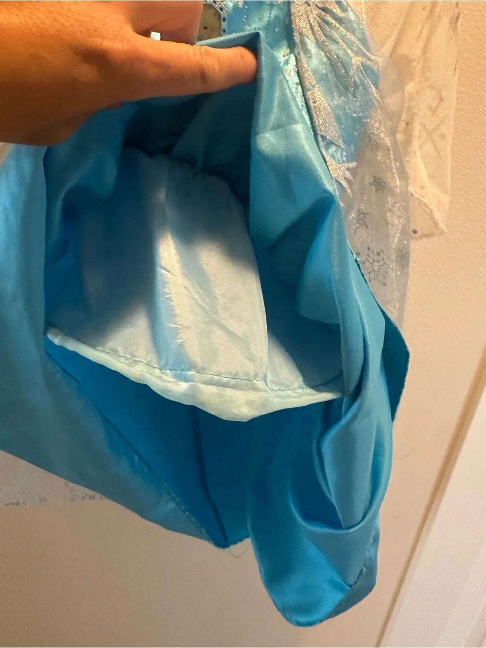 Blue Sparkle Princess Costume Dress for Kids